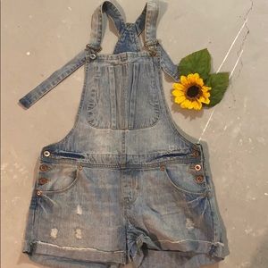 Denim Overalls